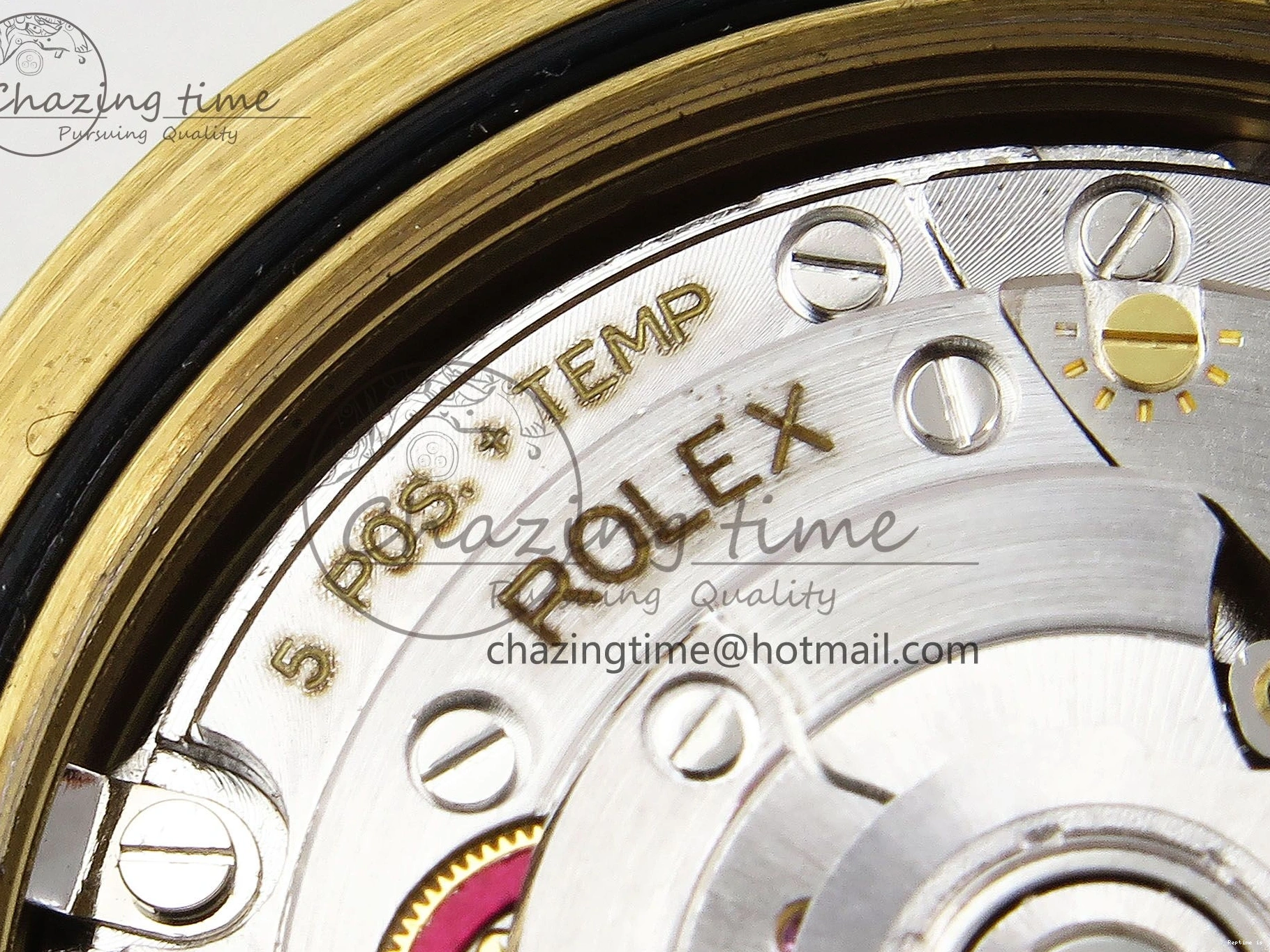 1224 Day Date 40 YG JDF 904L Steel White Stick Dial on President Bracelet VR3255 V3 (Gain Weight) Colorful 1373